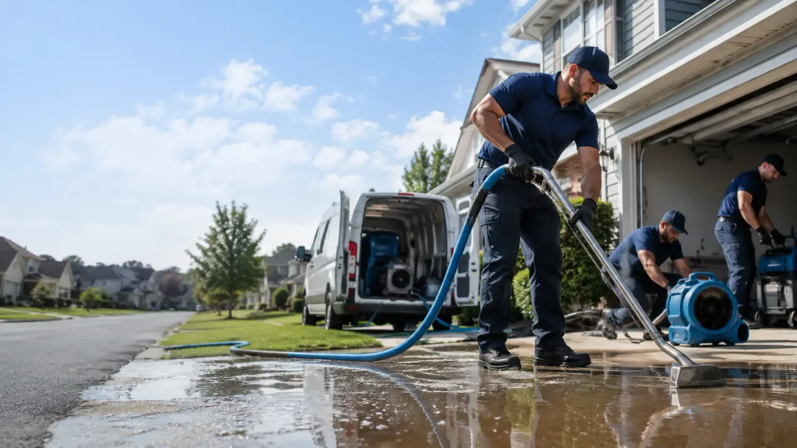 Appliance & Plumbing Failure Water Removal in Riverdale, MI
